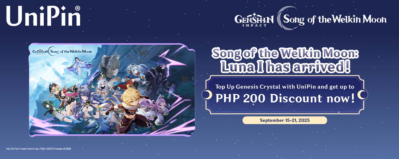 Genshin Impact Luna I Update Bonus (PH)